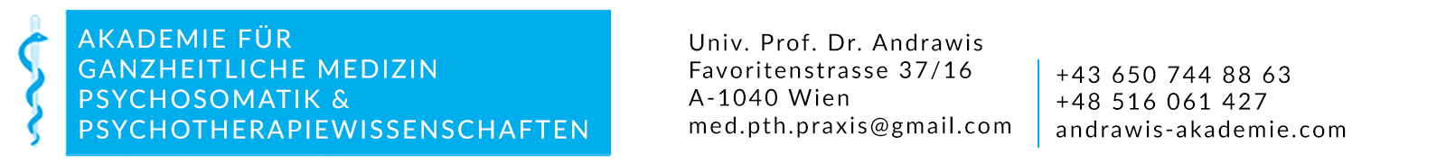 Prof. Dr. Andrawis Akademie für Ganzheitliche Medizin Psychosomatik und Psychotherapie