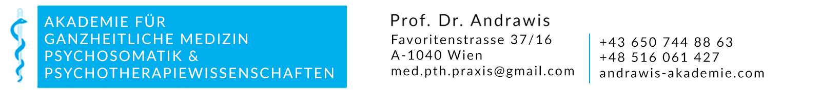 Prof. Dr. Andrawis Ordination / Academy of Holistic Medicine, Psychosomatics and Psychotherapy Sciences