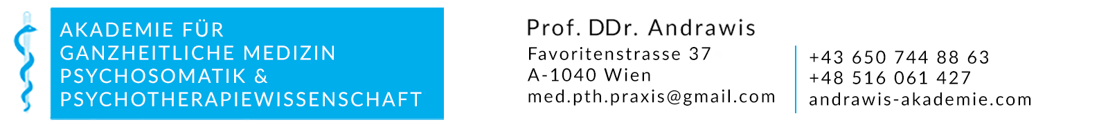Prof. Dr. Andrawis Akademie für Ganzheitliche Medizin Psychosomatik und Psychotherapie